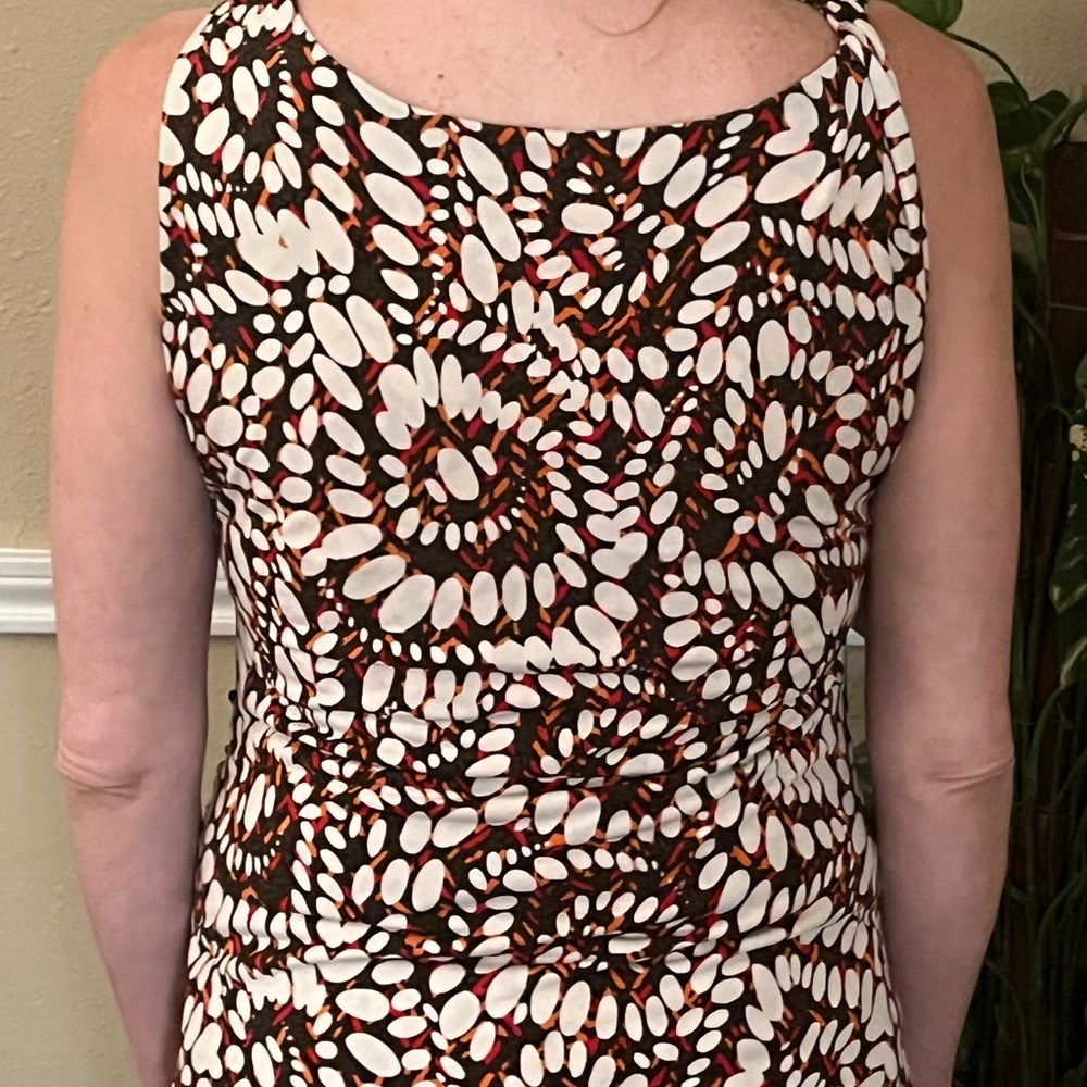 Kenneth Cole ruched mock wrap tank top - Picture 3 of 8